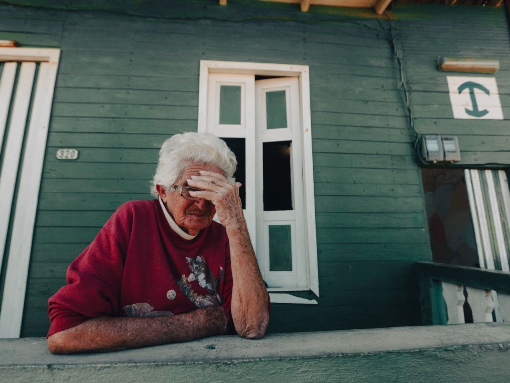 elderly lady